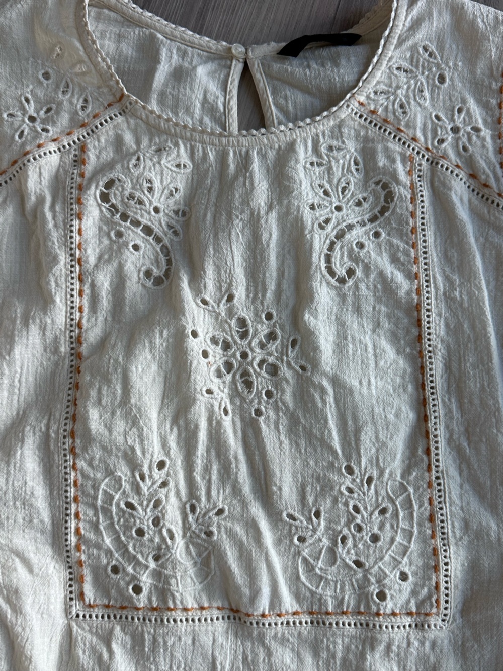 Zara Embroidered Top - Picture 2 of 5